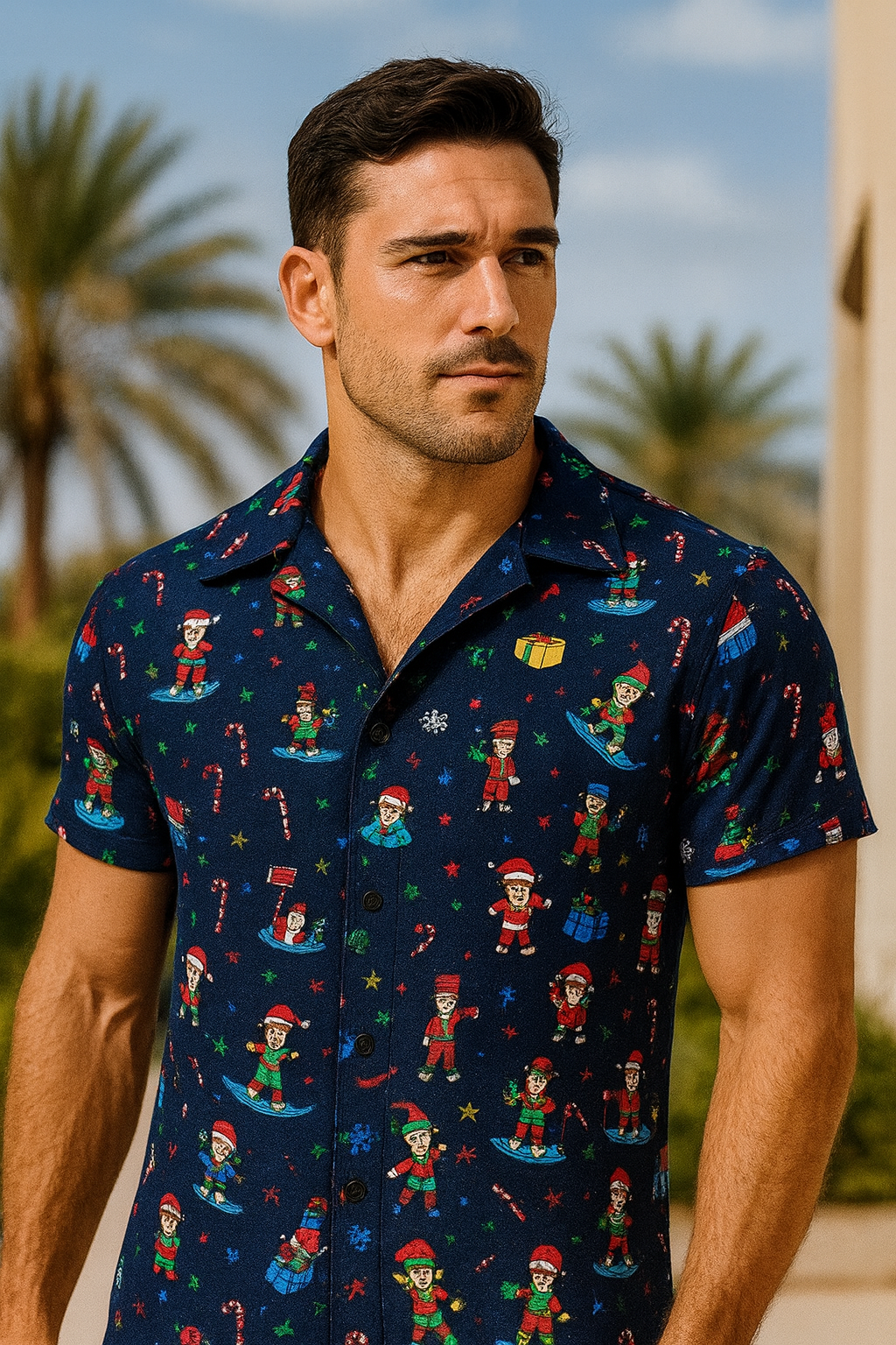 Santa's Desert Disco Shirt